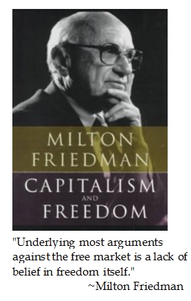 MILTON FRIEDMAN CAPITALISM AND FREEDOM